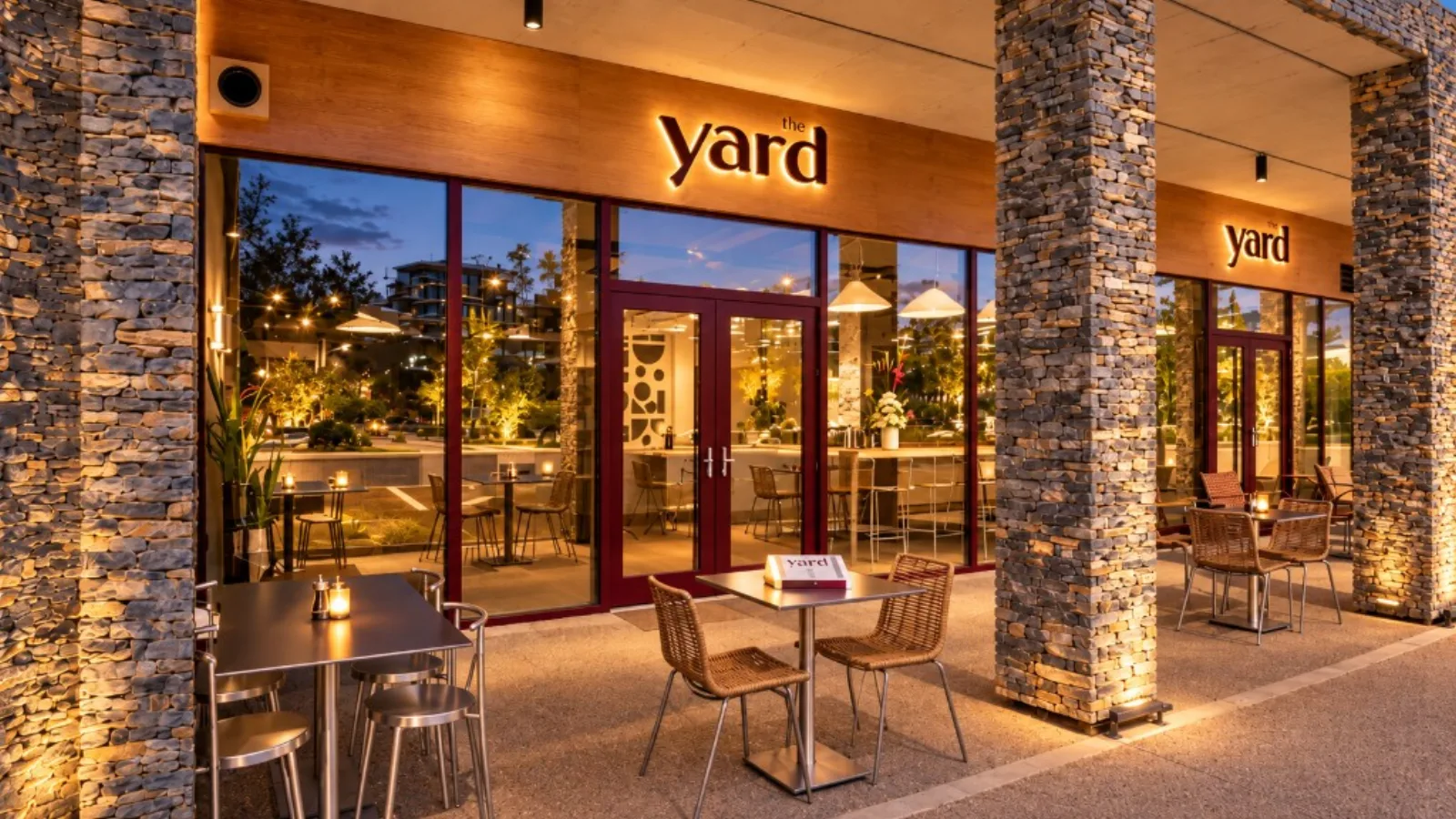 The Yard Riva restoranı akşam dış çekim, Düşler Vadisi Beykoz
